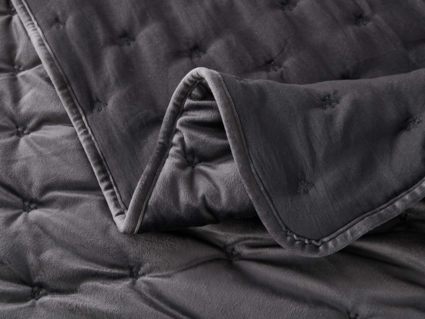 Покрывало Софи де Марко Лея (антрацит) 240х260