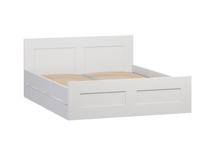 Кровать Гуд Лакк Сириус белая 160х200