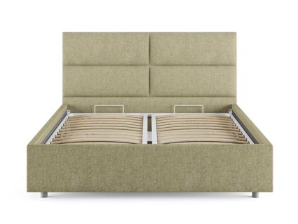Кровать Сонум Omega Кашемир Бежевый (с подъемным механизмом) 160х190