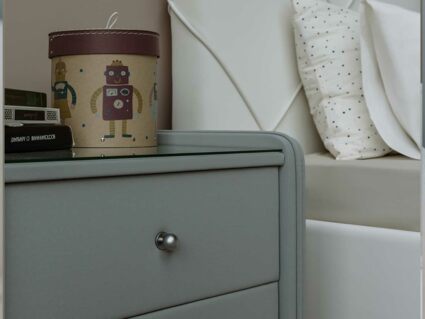 Тумба Димакс Сандрига велюр Velutto 05 уцененная 45х57