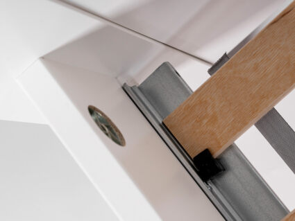 Кровать Гуд Лакк Сага серая 90х200