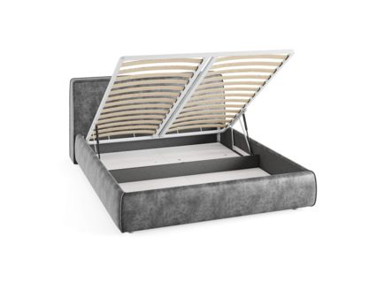 Кровать Сонум Altea Рогожка Мокко (с подъемным механизмом) 160х190