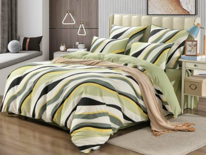 Комплект постельного белья Софи де Марко Антей (зеленый) Семейный