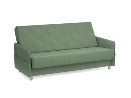 Диван Сонум Forest Микровелюр бежевый Длина 217 см