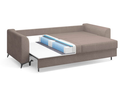 Диван Сонум Dario Рогожка песочный