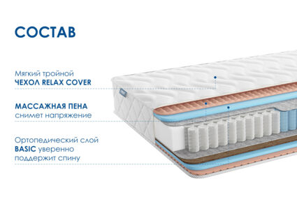 Матрас Димакс Relmas Various 3Zone 29