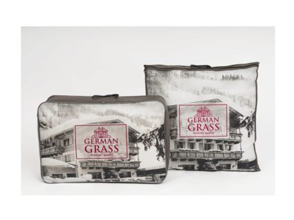 Подушка German Grass King Down Grass с бортиком средняя 50х70