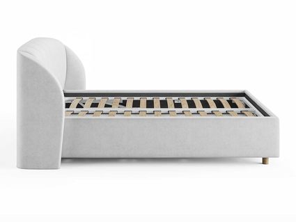 Кровать Сонум Valencia Экокожа Белый (с подъемным механизмом) 200х200