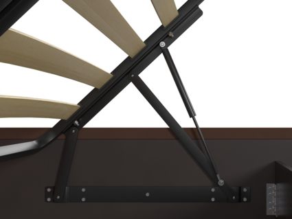 Кровать Lonax Алегра велюр Dolly-17 (с подъемным механизмом) 120х190