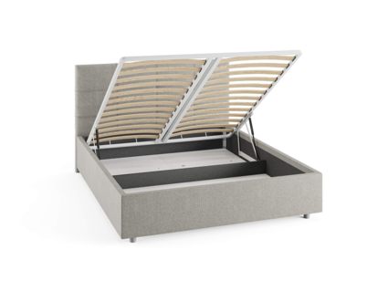 Кровать Сонум Caprice Кашемир Синий (с подъемным механизмом) 90х200