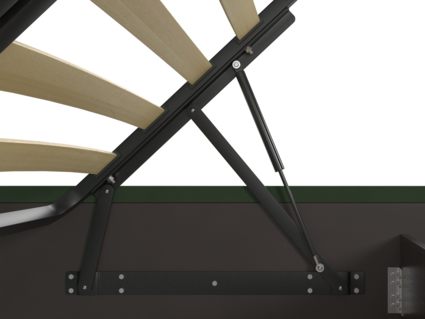 Кровать Lonax Милана велюр Dolly-2 (с подъемным механизмом) 140х200