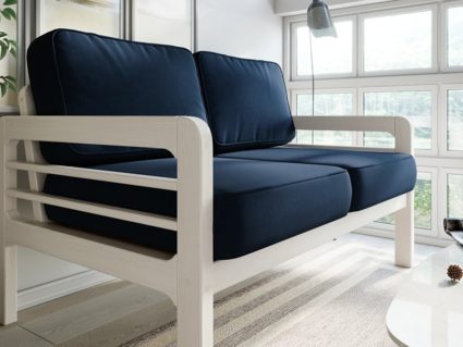 Диван Арско Бергер Мини двухместный синий
