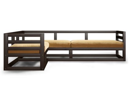 Диван Арско Магнус угловой трехместный бежевый