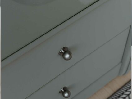 Тумба Димакс Сандрига велюр Velutto 05 уцененная 45х57