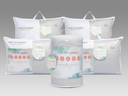 Подушка Софи де Марко Joy (серая) 70х70