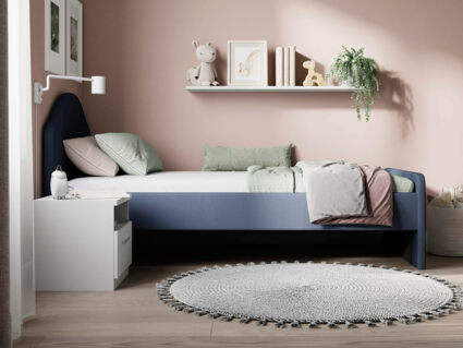 Кровать Сонум Emma Багама синий 90х200