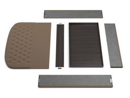 Кровать Lonax Венеция велюр Dolly-3 (с подъемным механизмом) 180х195