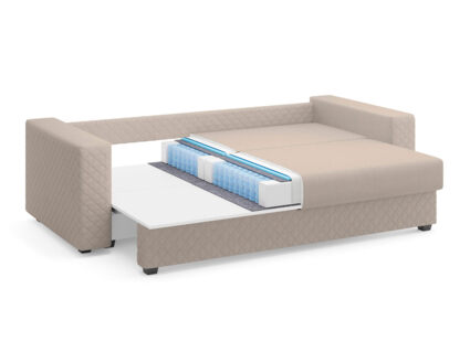 Диван Сонум Denver Рогожка пепельный