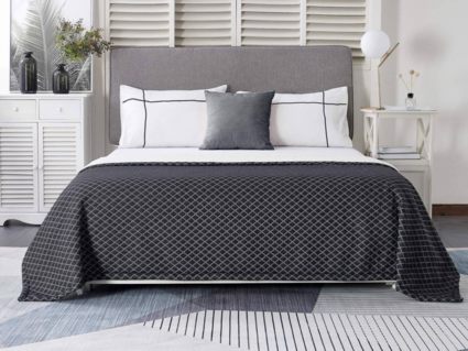 Покрывало Софи де Марко Гранд (темно-серое) 220х240