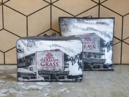 Подушка German Grass Silk Down Grass средняя