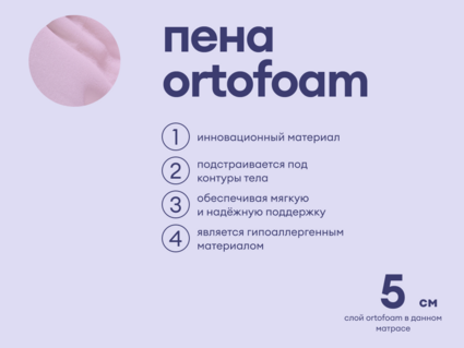 Матрас Базилик Бэби Фан 80х200