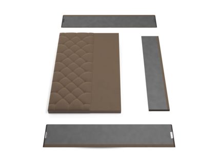 Кровать Lonax Элоиза велюр Dolly-2 180х190