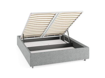 Кровать Сонум Scandinavia Кашемир Светло-серый (с подъемным механизмом) 180х200