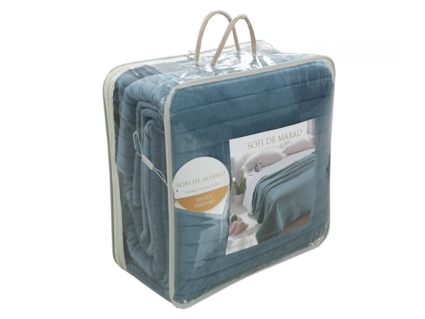 Плед Софи де Марко Либерти (синий) 220х240