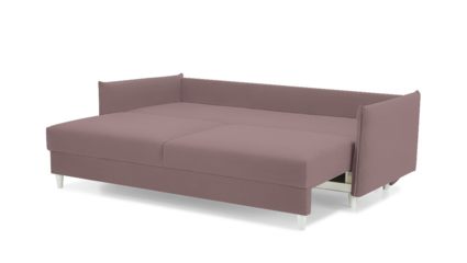 Диван Фиеста Мебель Портленд Лайт велюр Vivaldi 28 розовый Длина 220 см