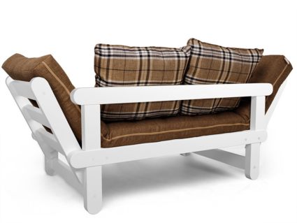 Диван Арско Сламбер двухместный коричневый