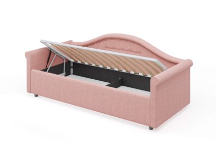 Кровать Сонум Maria Рогожка Мокко (с подъемным механизмом)