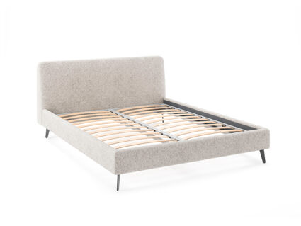 Кровать Сонум Boston Микровелюр кремовый 200х190