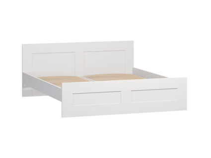 Кровать Гуд Лакк Сириус белая 160х200