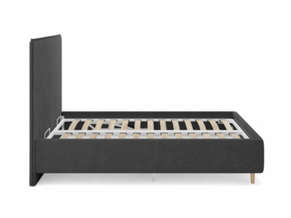 Кровать Сонум Eveline Рогожка Графит (с подъемным механизмом) 80х190
