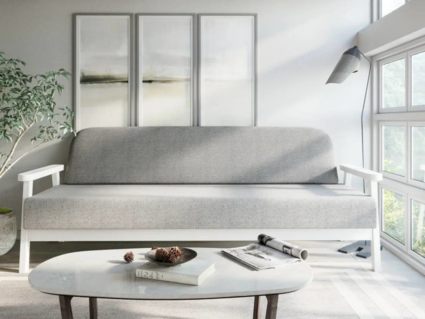 Диван Арско Флори трехместный салатовый Длина 194 см