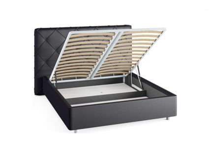 Кровать Сонум Manhattan Кашемир Светло-серый (с подъемным механизмом) 180х190