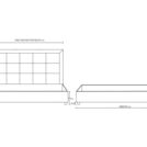 Кровать Димакс Испаньола Нуар с подъемным механизмом 120х200