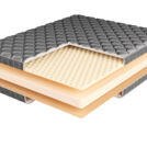 Матрас BeautyRoll Roll Foam Hard 14 Massage Latex Lux 70х160