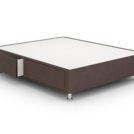 Кровать Lonax Box Drawer 2 ящика стандарт Коричневый 180х200