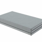 Футон DreamLine Varius (рогожка серая) 120х200