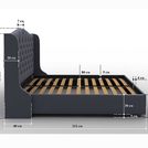 Кровать Sleeptek Premier 5 Велюр 46 160х200